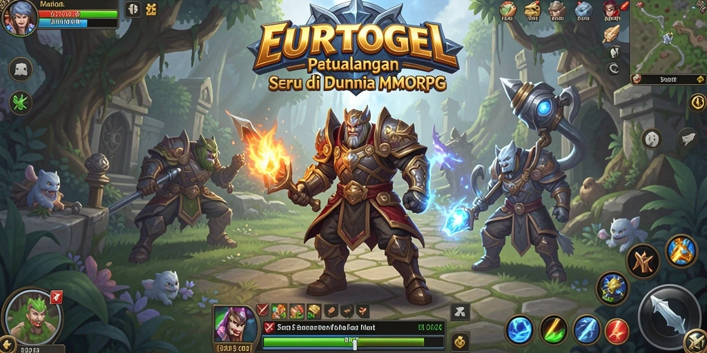 Tampilan gameplay seru dari EUROTOGEL, penuh petualangan.