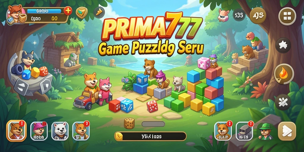 Tangkapan layar gameplay PRIMA77 menampilkan serunya menyelesaikan teka-teki.