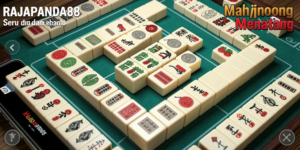 Screenshot utama RAJAPANDA88 menampilkan gameplay Mahjong yang menarik.